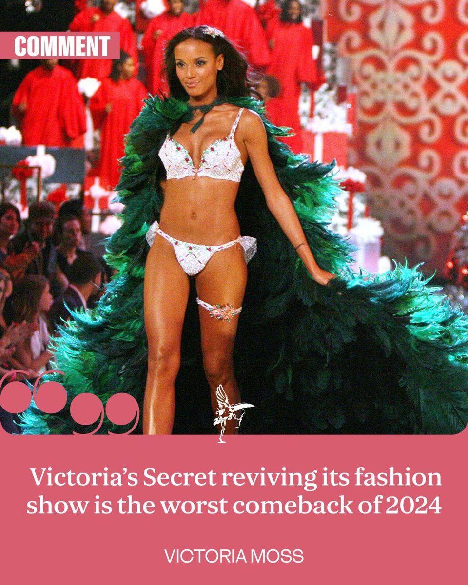 ✍️ <a href="/missVmoss/">Victoria Moss</a>: Victoria's Secret reviving its fashion show? Forget Donald Trump, this could be the worst come back of 2024

Read more: standard.co.uk/comment/victor…