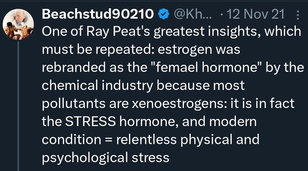 Worth mentioning that the age of menarche began dropping in the 1800s because most pollutants are xenoestrogens. This was before microplastics, pesticides, and even Big PUFA.