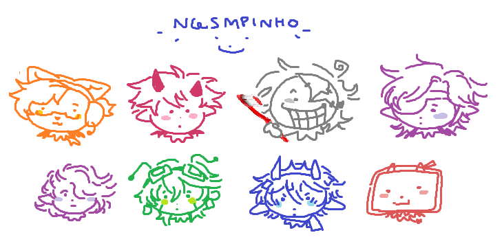 #ngsmp cute doodles from very specific situations