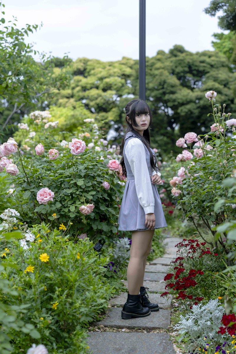 花の道。 #ポートレート #りん #rb撮影会 #撮影会モデル #被写体 #ポトレ撮影隊 #写真 #日本 #東京 #薔薇 #jp_portrait_collection #jp_portrait部 #japan #Portrait #followme #tbt #cute #beautiful #photography #tokyo #flower