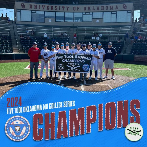 Five Tool Oklahoma (@fivetoolok) on Twitter photo 🏆CHAMPIONS🏆
Congrats to <a href="/UnitedBC_USA/">United Baseball Club</a> Whitsell’s on winning the <a href="/FiveTool/">Five Tool Baseball</a> Oklahoma 14U College Series!!!
#WatchEm 🏆CHAMPIONS🏆
Congrats to <a href="/UnitedBC_USA/">United Baseball Club</a> Whitsell’s on winning the <a href="/FiveTool/">Five Tool Baseball</a> Oklahoma 14U College Series!!!
#WatchEm