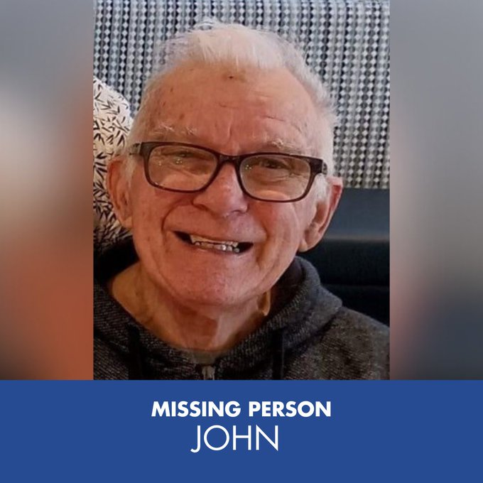 #MISSINGPERSON Australia - John, 80-years-old, was last seen at his Burnside Heights home about 10.30pm Saturday 25 May

He’s believed to be driving a red Mazda CX5
