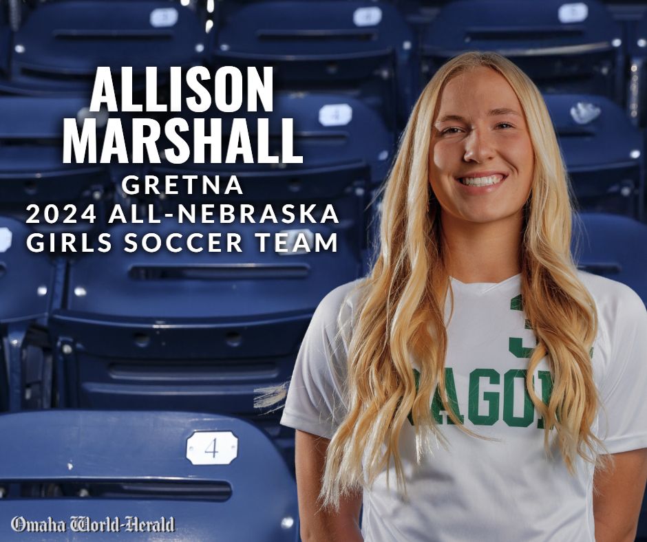 Nebraska Prep Zone (@neprepzone) on Twitter photo Congrats to <a href="/GRETNAHSGSOCCER/">Gretna High School Girls Soccer</a>βs Allison Marshall (<a href="/_allisonmarsh/">Allison Marshall</a>) for being selected to the 2024 All-Nebraska girls soccer team!
Meet the team: omaha.com/sports/high-sc⦠#nebpreps
By <a href="/nickrubekOWH/">Nick Rubek</a> Congrats to <a href="/GRETNAHSGSOCCER/">Gretna High School Girls Soccer</a>βs Allison Marshall (<a href="/_allisonmarsh/">Allison Marshall</a>) for being selected to the 2024 All-Nebraska girls soccer team!
Meet the team: omaha.com/sports/high-sc⦠#nebpreps
By <a href="/nickrubekOWH/">Nick Rubek</a>