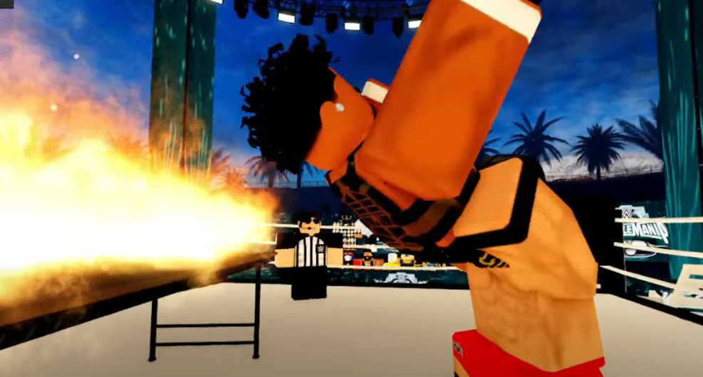 GloriousOne_WXR's tweet photo. He brought goons, I brought mine. Thank you everyone for this GLORIOUS Wrestlemania, and thank you to Chad Gable for being helpful and someone I will not mention. 
The Glorious reign continues!!!

@WWEOnRoblox https://t.co/lH7VznuJ6l