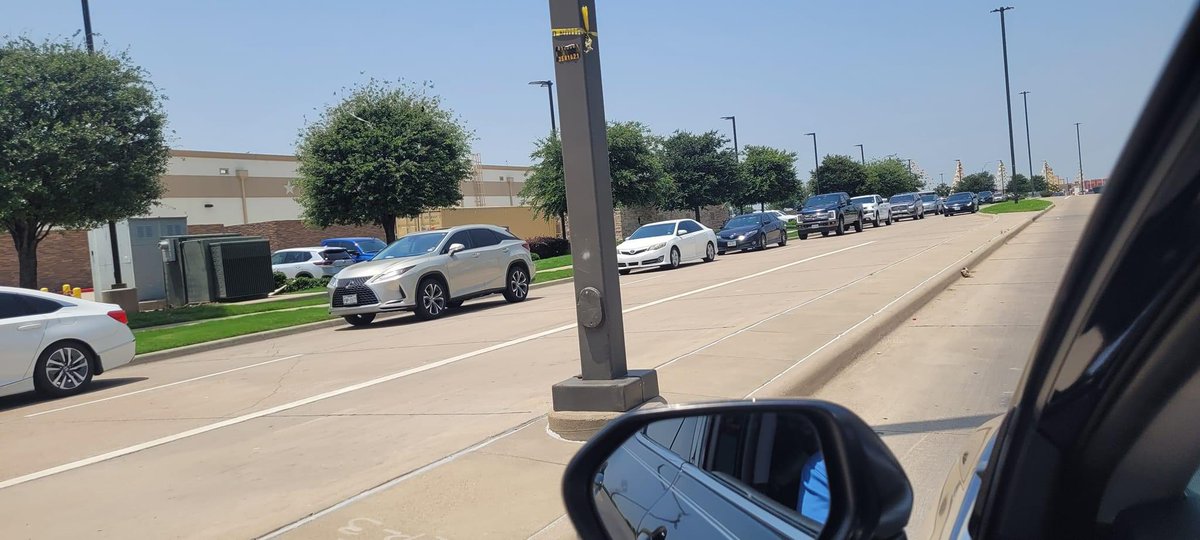 The Supercharger lines are getting wild this holiday weekend. Plan ahead.