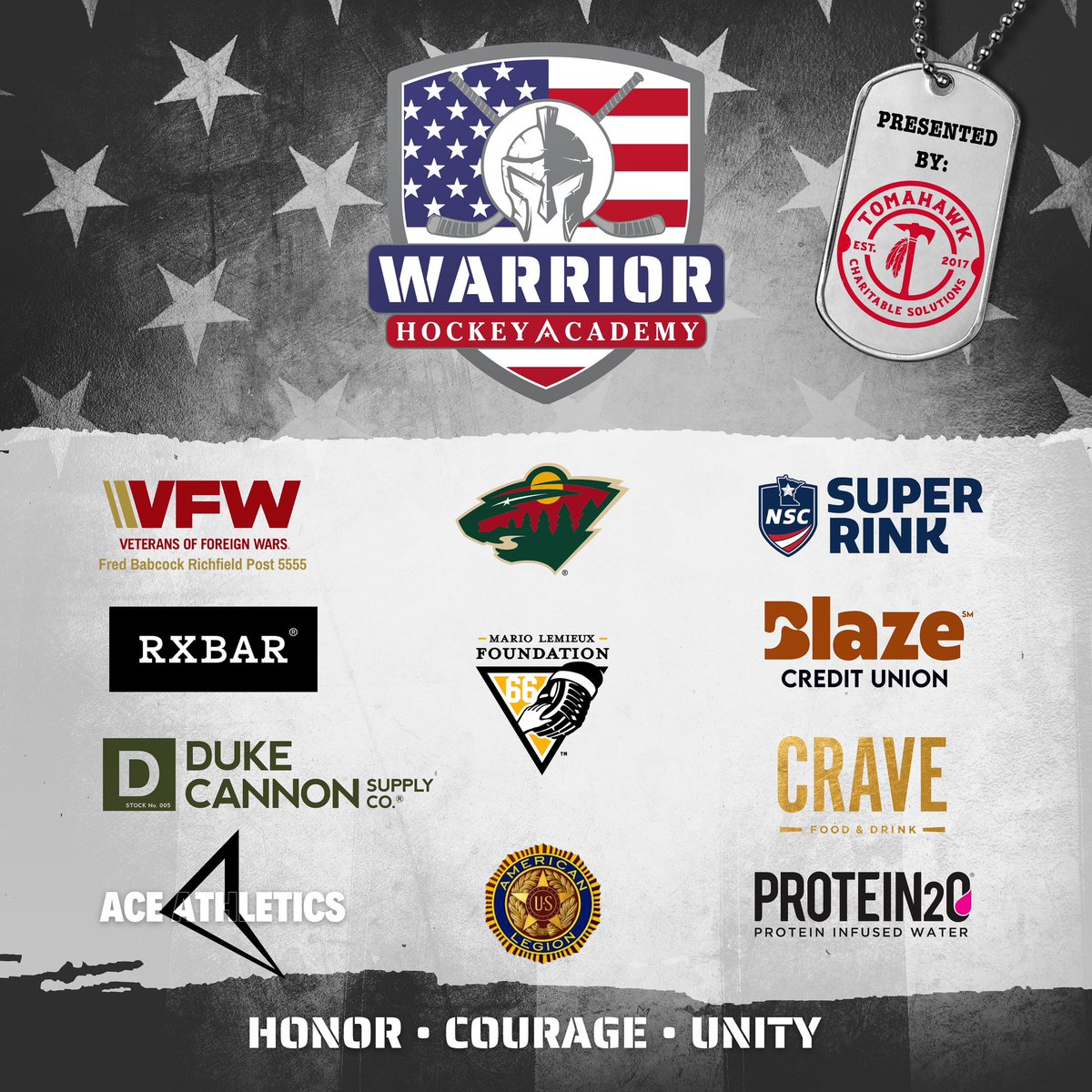 In 5 days, Warrior Hockey Academy will welcome a group of our nations heroes for a day of mind, body and soul training. To the tremendous team of sponsors who have brought this vital mission to life, We Salute You.  #hockeyishealing #hockeychangeslives ℹ️ linktr.ee/hendricksonfou…