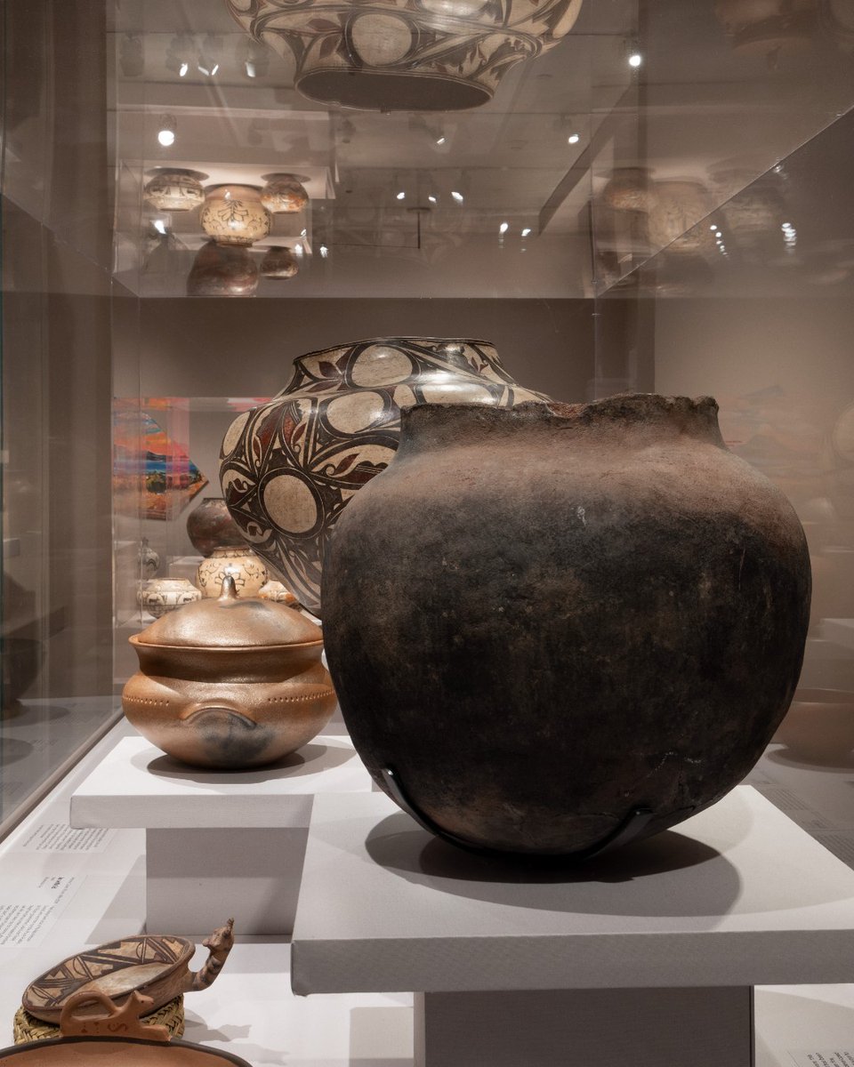 Pueblo Indian pottery embodies earth, water, air, and fire. LAST CHANCE: Visit 'Grounded in Clay: The Spirit of Pueblo Pottery' before it closes on June 4. Experience one of America’s ancient Indigenous creative expressions. Learn more: met.org/3pLmCdt