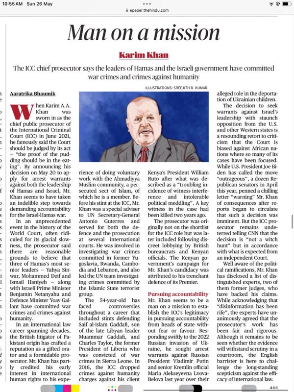 A man on a mission.
Karim Khan 
May God  bless you and protect you from all the evils.