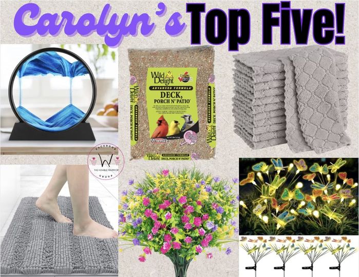 💐💐💐 Hey Warriors🥳! Here's an awesome round up of yesterday's Top Five Favorites!💕 👉 Solar Butterfly & Firefly Lights! ——> shop.humblewarrior.com/amazon/e8mrV 👉 Artificial Flower Bundles! ——> shop.humblewarrior.com/amazon/bUHJO 👉 Moving Sand Art! (8XXS3SU6) ——> shop.humblewarrior.com/amazon/d4vNs 👉 Wild