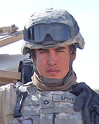 Curtis R. Spivey Army, Specialist Based: Ft. Hood, Texas 1st Squadron, 10th Cavalry Regiment, 2nd Brigade Combat Team, 4th Infantry Division Supporting: Operation Iraqi Freedom Died: April 2, 2007 San Diego, USA