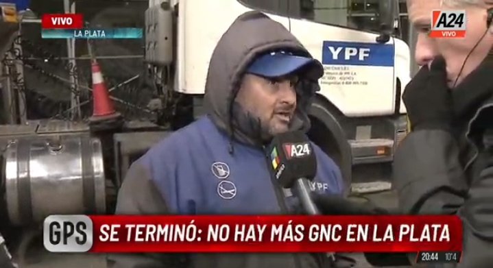 Kjj ya se acabó el GNC en La Plata y escasea en CABA para cuándo Trebucq indignado como cuando faltó nafta 2 días?