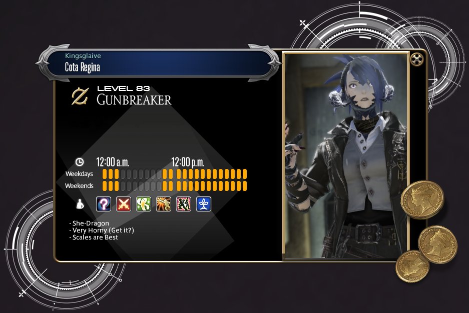 ⠀
⠀⠀⠀⠀⠀⠀⠀⠀⠀⠀-== 𝕮𝖔𝖙𝖆 𝕽𝖊𝖌𝖎𝖓𝖆 ==-

⠀⠀⠀⠀⠀⠀⠀⠀⠀⠀𝐌𝐞𝐫𝐜𝐞𝐧𝐚𝐫𝐲 𝐅𝐨𝐫 𝐇𝐢𝐫𝐞⠀

⠀[ #FFXIVRP, #LEWDRP, #ERP, #Roleplay, #FFXIV ]