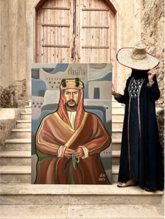 Saudi artist Rehab Zakri (@zakri_r) is carving a niche for herself in the art world by delving deep into the rich culture and identity of southern #SaudiArabia arab.news/23avu