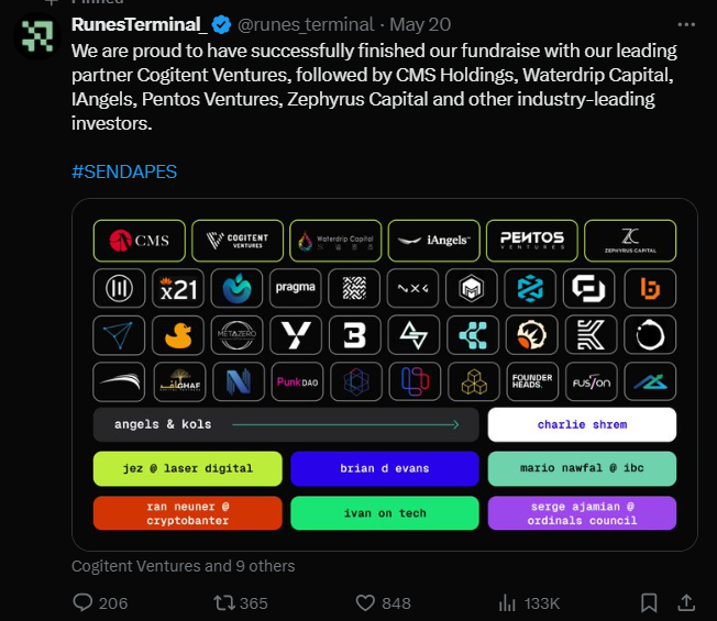 ordi_insider's tweet photo. COMMUNITY =  VC EXIT LIQUIDITY 🤡🔫

WEN PRESALE ? @runes_terminal