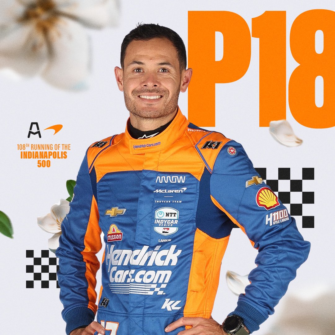 A great showing in his first Indianapolis 500. 👏