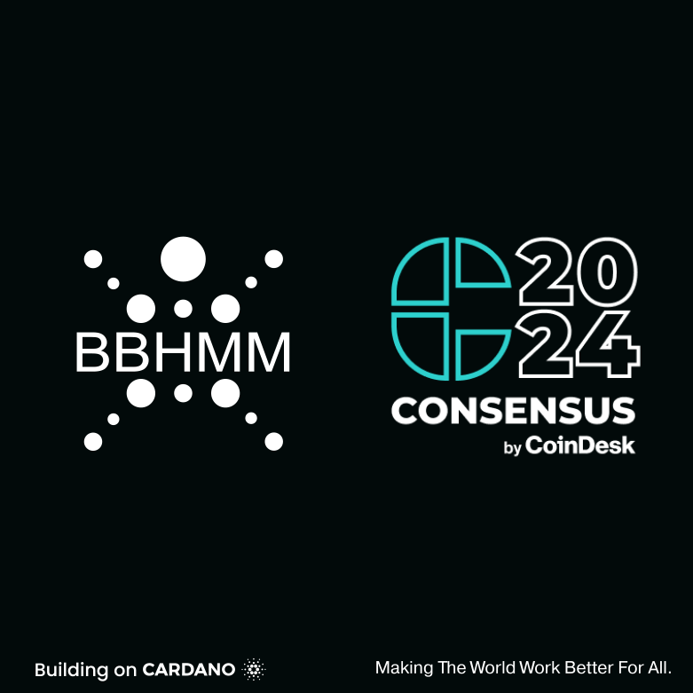 Anyone headed to #Consenus2024 next week in Austin? Comment below and meet us there! #CardanoCommunity #Blockchain