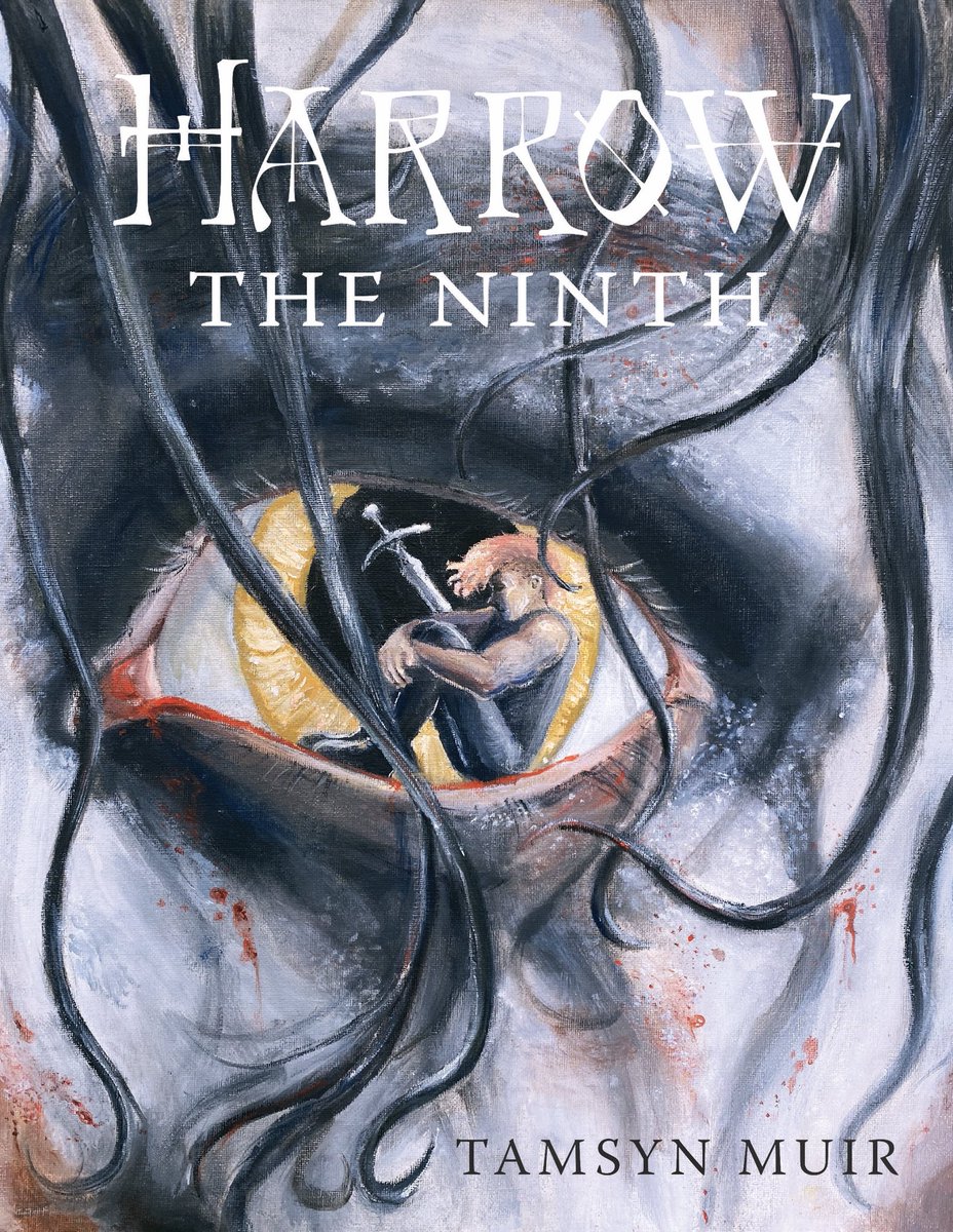 harrow the ninth cover reimagination. done in oil 🦴✨🩸
#TheLockedTomb