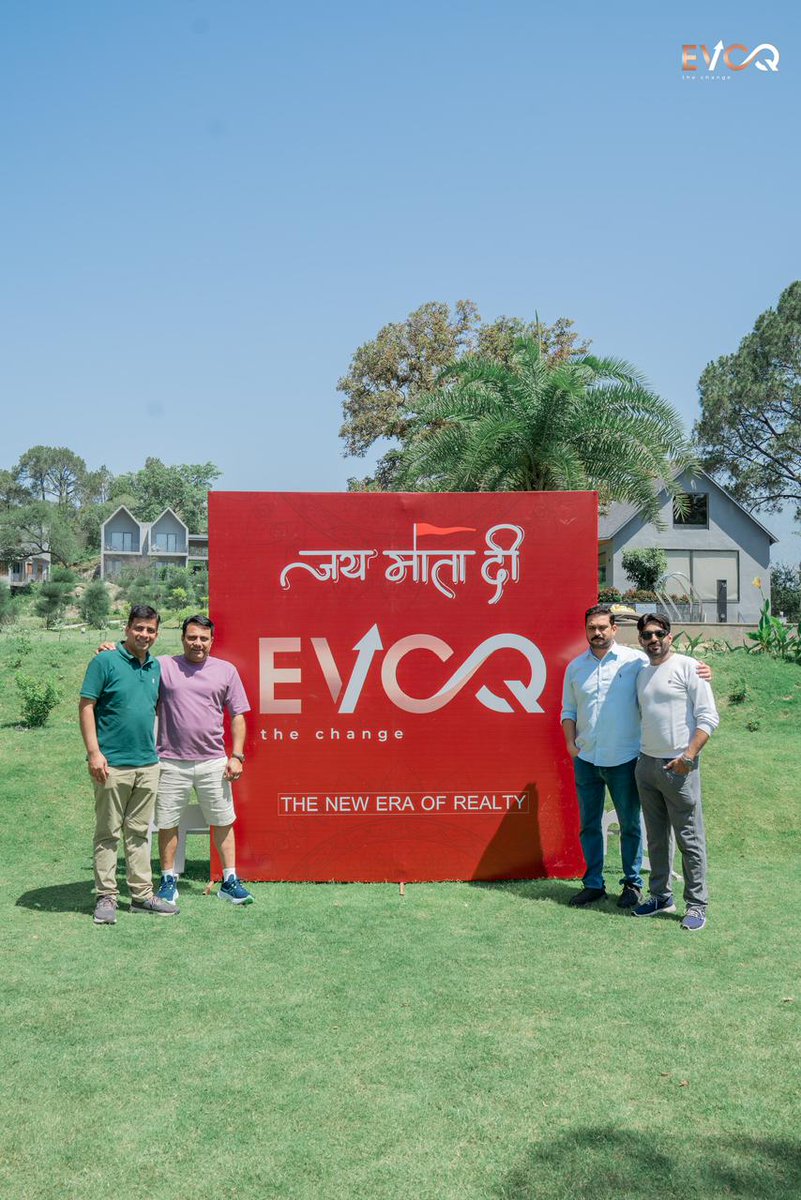An exciting trip comes to an end! 

What a delightful time soaked in luxury and blessings.
Until next time! 

Thank you to our Aces!

EVOQ - The game changer of realty

#EVOQ #BetheChange #NewEra #GameChanger #Realty #NewBeginnings #Mohali #MataVaishnoDevi #Katra #EVOQAces