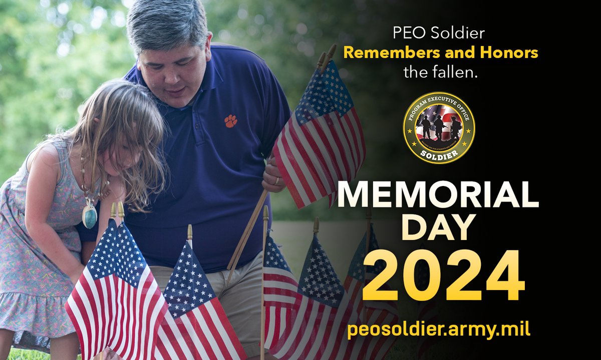 PEO Soldier remembers and honors those who gave the last full measure of devotion. #MemorialDay