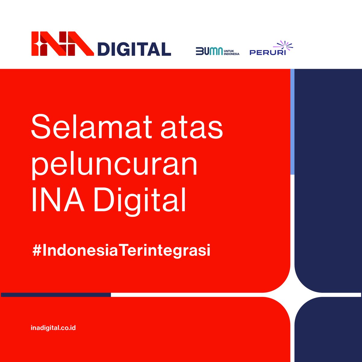 @KemenkeuRI dukung #INADigital sebagai langkah awal percepatan transformasi layanan digital pemerintahan Indonesia.

Saya dukung INA Digital
Saya dukung #IndonesiaTerintegrasi

@kemenpanrb @inadigital.official @peruri.indonesia