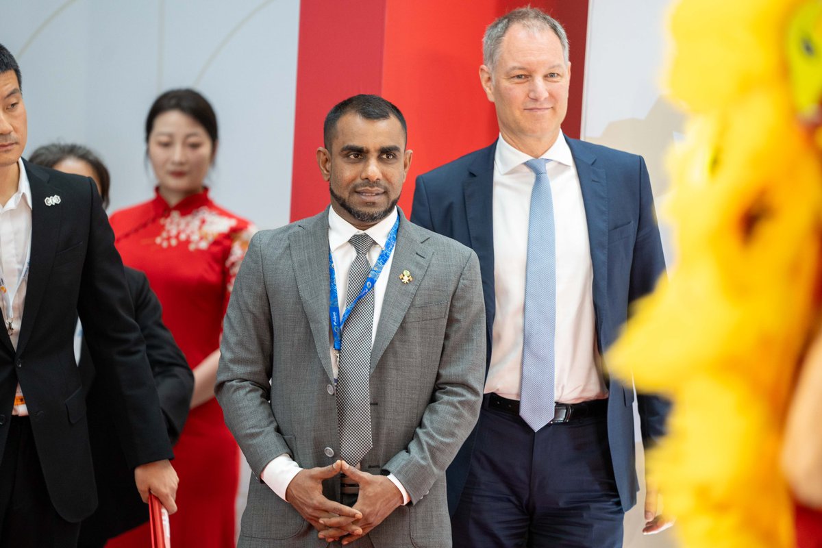 Pleased to inaugurate ITB China 2024, with Maldives as the Official Partner Destination. Looking forward to productive engagements over the next few days.