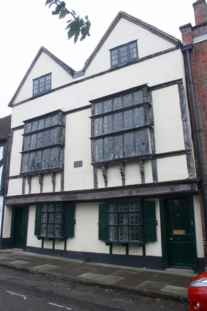 St. Anne's Street, Salisbury, Wiltshire. Joiners Hall. Early C17 front. Photo: 19.09.2023. #Salisbury #Wilshire