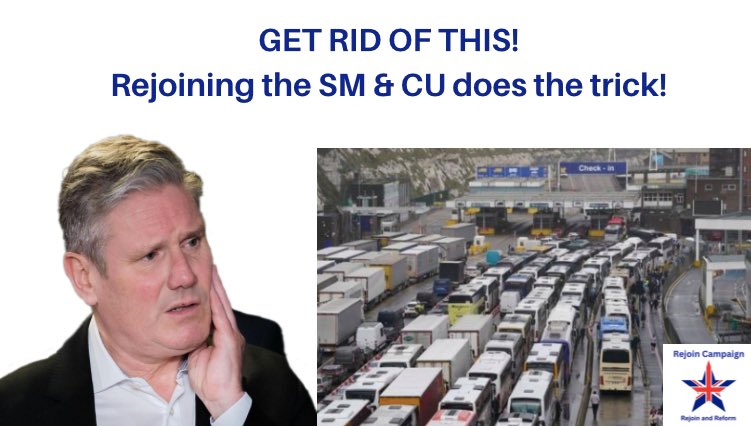 STARMER PLANS TO KEEP BORDER HELL! New requirements for face scans and fingerprints from 6 October are going to make travel to the EU - HELL! The problem would disappear if we rejoined the SM & CU, but Starmer’s not interested. Unfathomable! @UKLabour #Labour