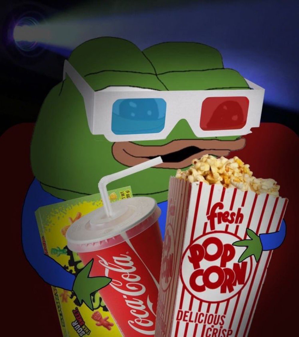 Pree cool seeing $pepe chilling at 6.9b, but the party is just getting started. Get your snacks ready because it’s about to be a FOOKIN movie. The flippening is coming very 🔜 🫡