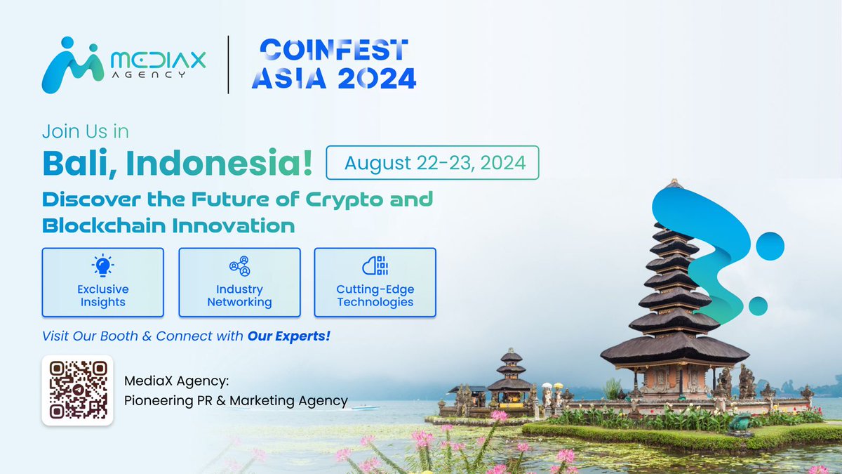 📢 Exciting News: We’ll Be Visiting COINFEST ASIA 2024 at Indonesia on August 22-23, 2024

🚀 We are thrilled to announce that we’ll be visiting you soon! This is a great chance to connect, collaborate, and explore new ways to elevate our partnership. 🌟 We can’t wait to meet you