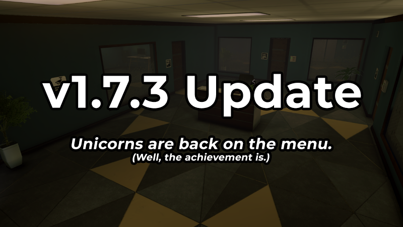 Back at work after a weeks leave, and have uploaded a new patch for We Are Not Alone!

Wording has been fixed to make the pool puzzle less frustrating, and an achievement unlock was fixed. 

Full patch notes linked in replies.