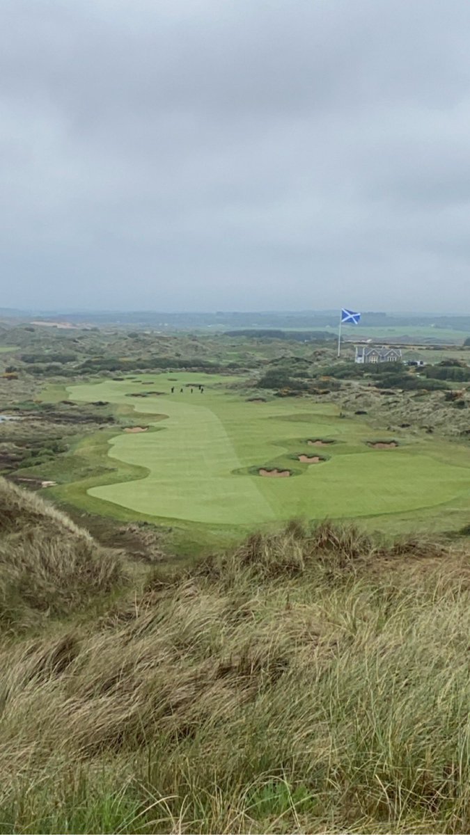 What a place !! Weather was not the best but the course was brutal but stunning <a href="/mrdanwalker/">Dan Walker</a> you said we’d enjoy 👏 <a href="/ScotlandGolf_/">ScotlandGolfHolidays</a>