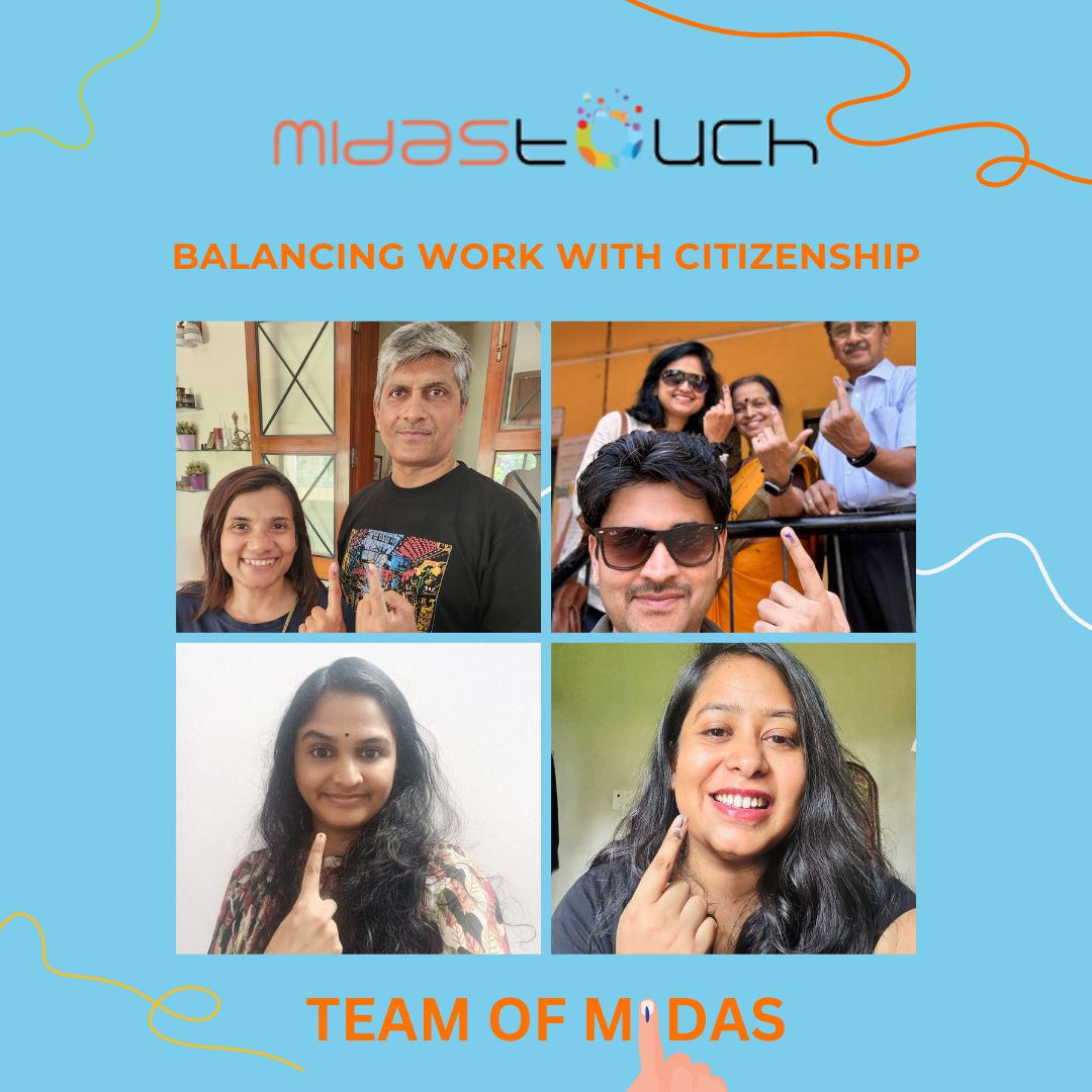 'Balancing Work and Citizenship!” Work holds significance, and so is our responsibility to become a citizen first. We've fulfilled our responsibility by voting. Now it's your turn! Have you Voted? Let us know in the comment section #Vote #Elections #Citizen #Citizenship