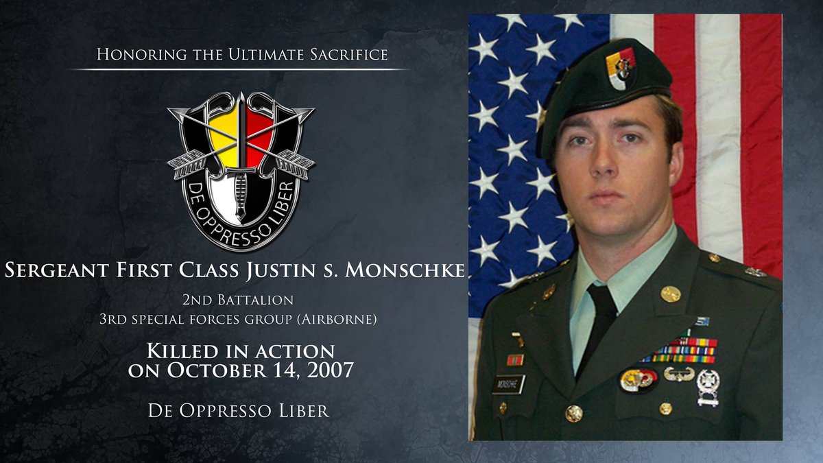 The_Holy_Spear's tweet photo. @MilitaryCooI Justin Shane Monschke
Sergeant First Class, U.S. Army https://t.co/bHf1DeHCoY
