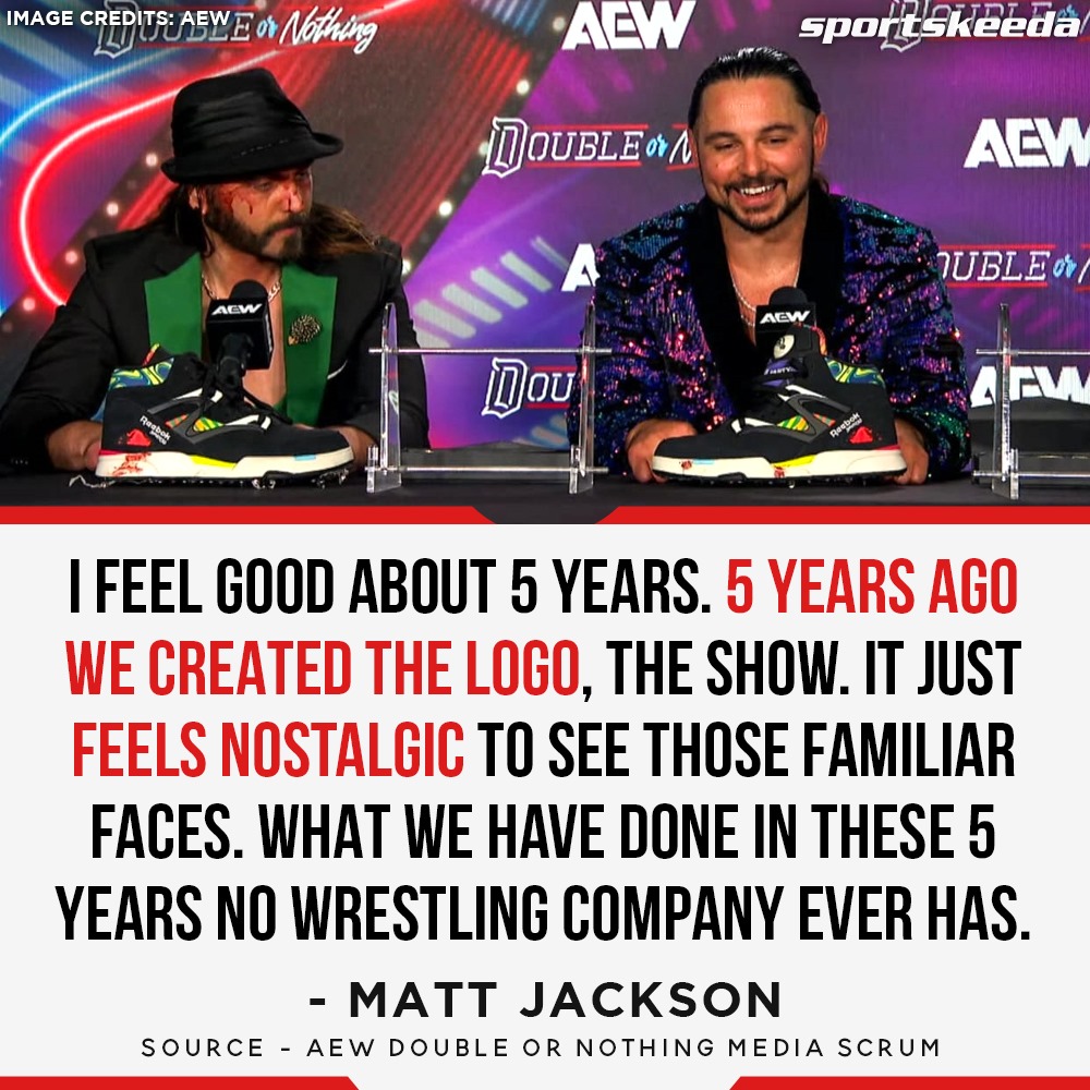 #MattJackson is proud of what #AEW has achieved! #AEWDoN