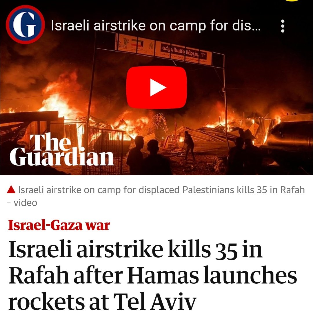 1. Launch tens of rockets on Israeli cities from within the humanitarian area 2. Israel strikes back to destroy your rocket launchers 3. Complain that Israel is killing civilians
