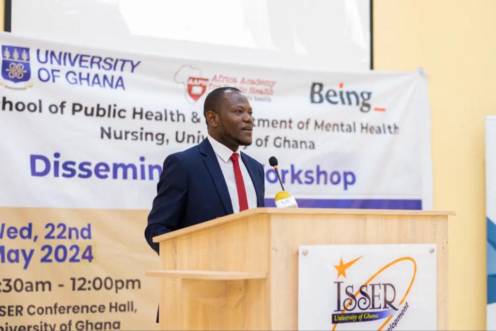 AAPH_Africa's tweet photo. Prof. Samuel Adjorlolo and the Ghana team, together with the Africa Academy for Public Health, share findings from their collaborative work in Ghana as part of the @beinginitiative Landscape Analysis.
#AAPH_Africa | #ARISE_Network #ForBetterPublicHealth | @gchallenges https://t.co/4mcRPYJGkZ