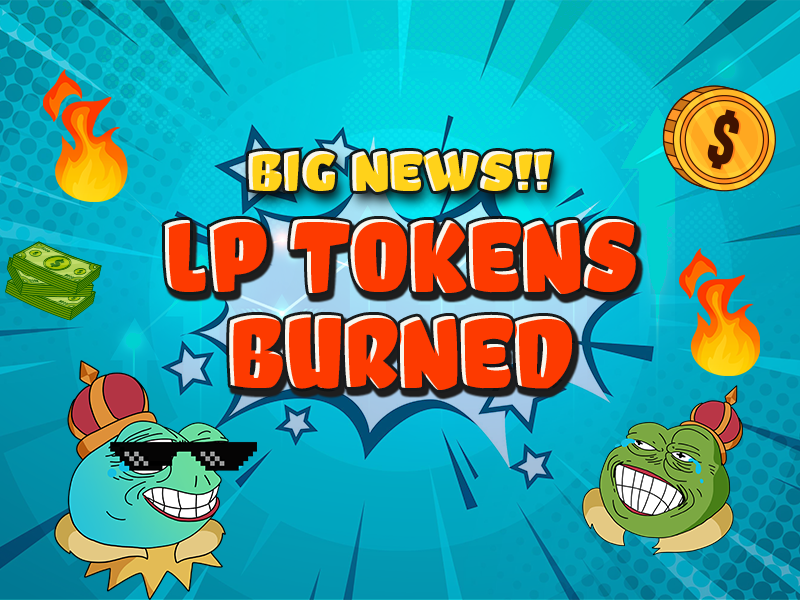 frogymemeworld's tweet photo. 🚨#FROGYMEME Burns 100% of LP Tokens! 🚨

Exciting times! We've just torched ALL our LP tokens to boost community trust and secure our future

🔥 See the burn for yourself: https://t.co/TdOxyc4jnF
🔍 Safety first: https://t.co/FGt90UIz6T

Details below 👇👇 https://t.co/0u7lY3HS0E