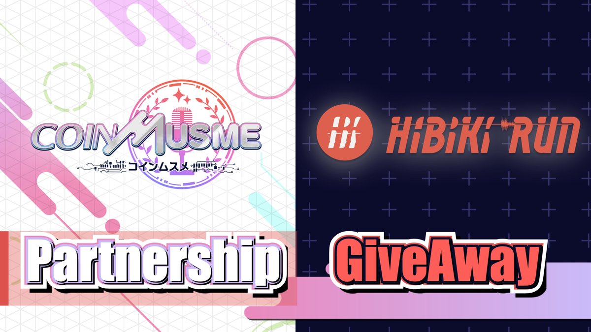 CoinMusme (@coinmusme) on Twitter photo 🔥 Partnership #Giveaway 🔥
CoinMusme x <a href="/HibikiRunTeam/">Hibiki Run 🎧 響 | Play-to-Collect</a>
We're excited to celebrate our new partnership with Hibiki Run with a giveaway!
Prizes for 5 Winners:
🎁 5x Premium Gacha Tickets (1x/winner)
🎁 5x Mirage Headphones (1x/winner)
To Enter:
✅ Follow @CoinMusme_EN and 🔥 Partnership #Giveaway 🔥
CoinMusme x <a href="/HibikiRunTeam/">Hibiki Run 🎧 響 | Play-to-Collect</a>
We're excited to celebrate our new partnership with Hibiki Run with a giveaway!
Prizes for 5 Winners:
🎁 5x Premium Gacha Tickets (1x/winner)
🎁 5x Mirage Headphones (1x/winner)
To Enter:
✅ Follow @CoinMusme_EN and