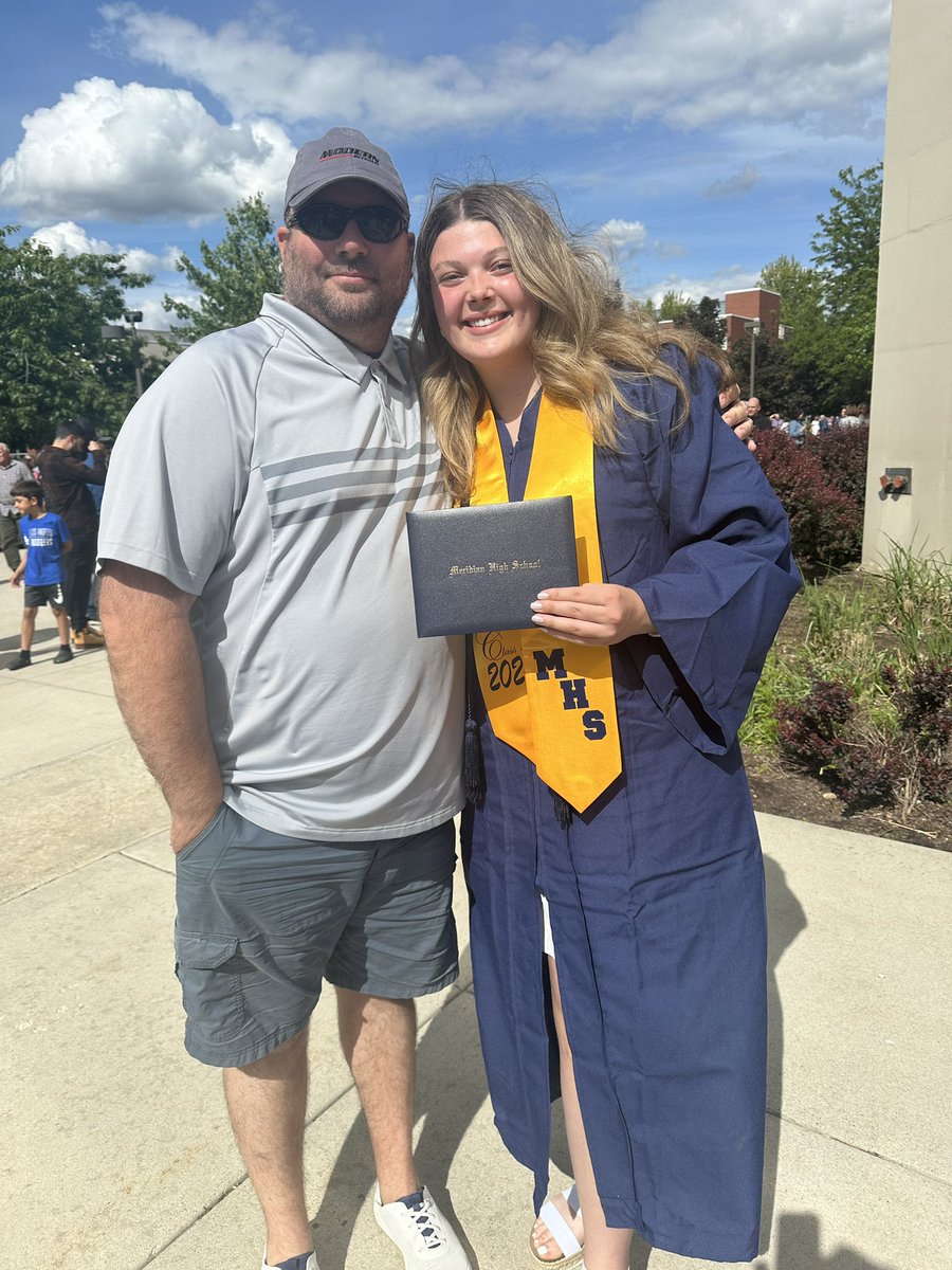 Josie Rowbury….2024 Meridian High School Graduate! #proudparents #wheredid18yearsgo