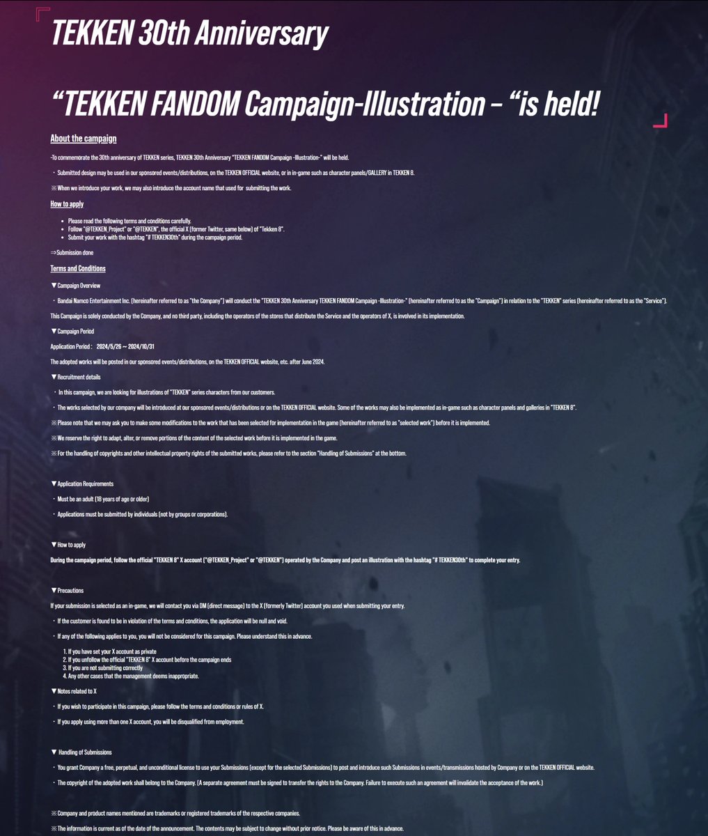 TEKKEN tweet media