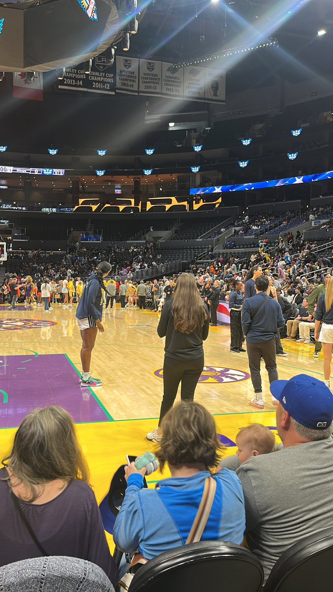 #MilkyBets live at Crypto Arena with the play for today 

Wings/Sparks under 164.5 let’s pray for a stinker