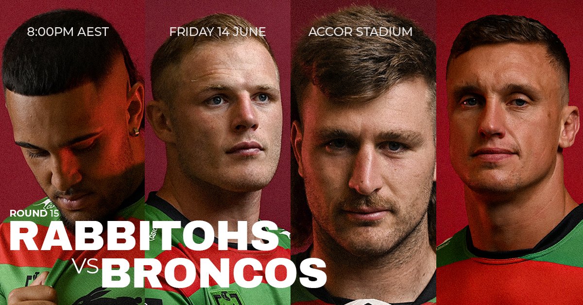 We're back at Accor Stadium for a Friday night clash against the Broncos in round 15! Kick start your weekend of footy 💥 Get tickets now 👉 bit.ly/44ZLkH7