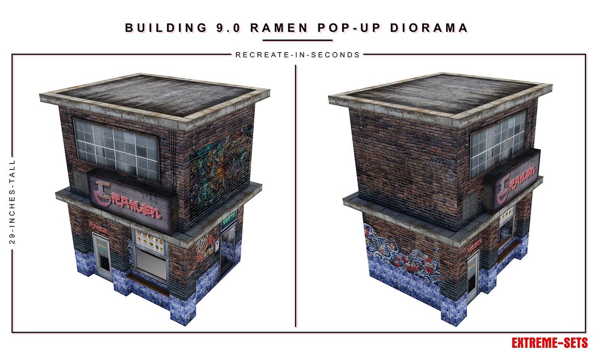 Extreme_Sets's tweet photo. Preorder now! 

Building 9.0 Pop-Up Diorama 💎Available @📍 https://t.co/a6xWNRKPLi 📸🎬📹 #EXTREMESETS #EXTREME_SETS #BACKDROP #DIORAMA #TOYPHOTOGRAPHY #DISPLAY #PLAYSET #POPUP  #ACTIONFIGUREPhOTOGRAPHY #ONE12 #one12scalediorama https://t.co/8DdTFTvgQJ