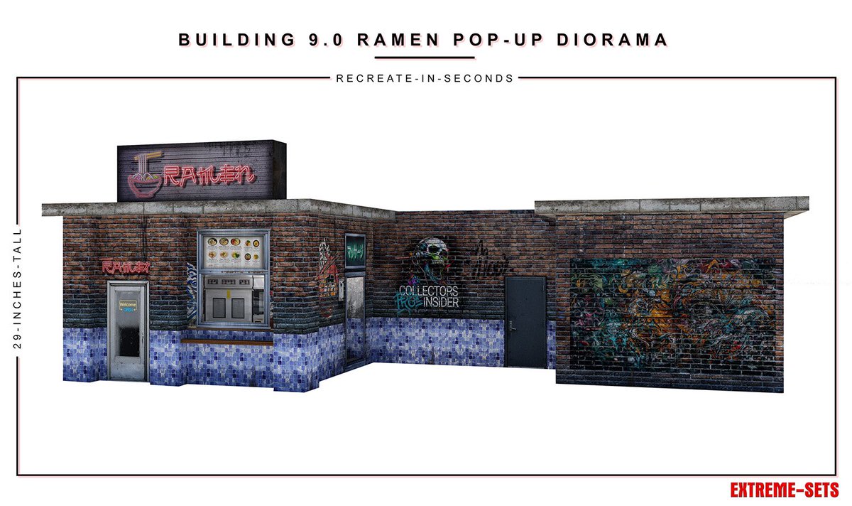 Preorder now! 

Building 9.0 Pop-Up Diorama 💎Available @📍 Extreme-Sets.com 📸🎬📹 #EXTREMESETS #EXTREME_SETS #BACKDROP #DIORAMA #TOYPHOTOGRAPHY #DISPLAY #PLAYSET #POPUP  #ACTIONFIGUREPhOTOGRAPHY #ONE12 #one12scalediorama