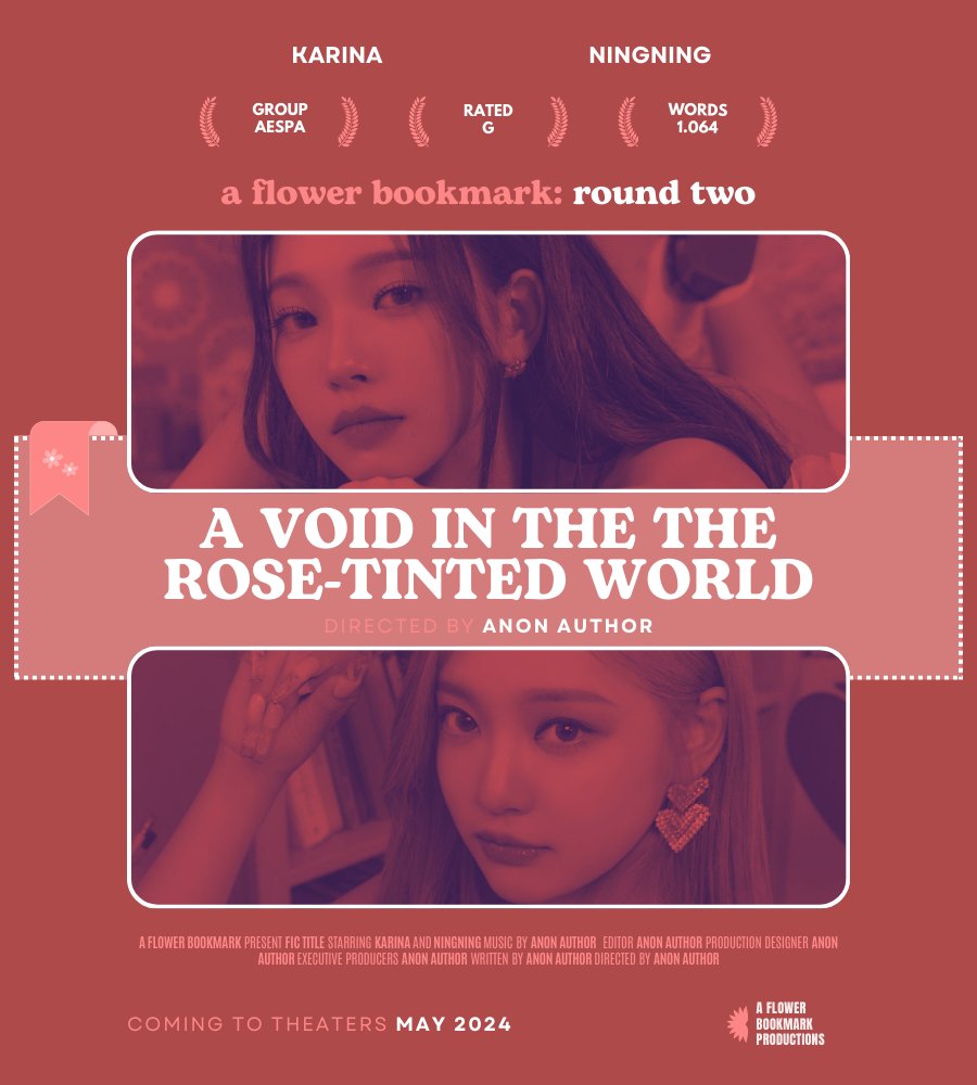 afbfest's tweet photo. a void in the rose-tinted world
— karina/ningning
— rated g
— 1.064 words
— inspired by: love alarm (2019)
🖇 https://t.co/9lDPqYprm4 https://t.co/sUvGTKMCwh