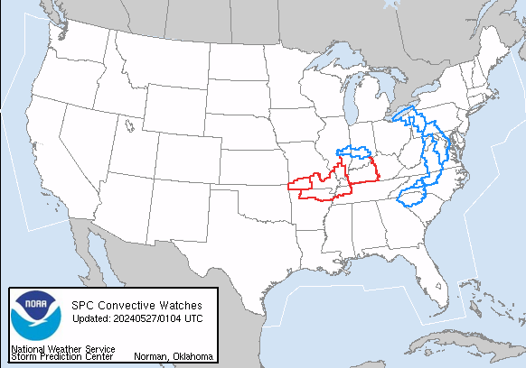 One of the duties of the SPC meso-assistant forecasters is to monitor and update active watches. SPC currently has 9 active watches across the CONUS! We need more desk space for the watch printouts! Stay weather aware, Weather Watch info available here: spc.noaa.gov/products/watch/