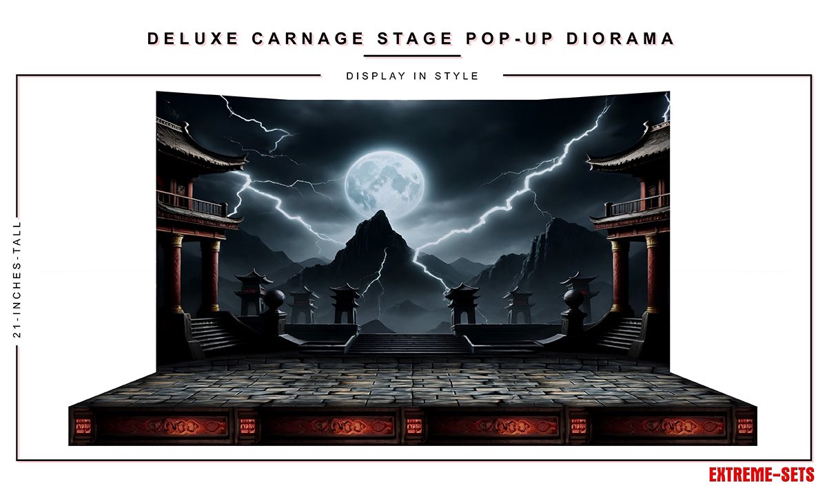 Coming soon to preorder!

Pop-Up Diorama 💎Available @

📍 Extreme-Sets.com 📸🎬📹 #EXTREMESETS #EXTREME_SETS #BACKDROP #DIORAMA #TOYPHOTOGRAPHY #DISPLAY #PLAYSET #POPUP  #ACTIONFIGUREPhOTOGRAPHY #ONE12 #one12scalediorama
