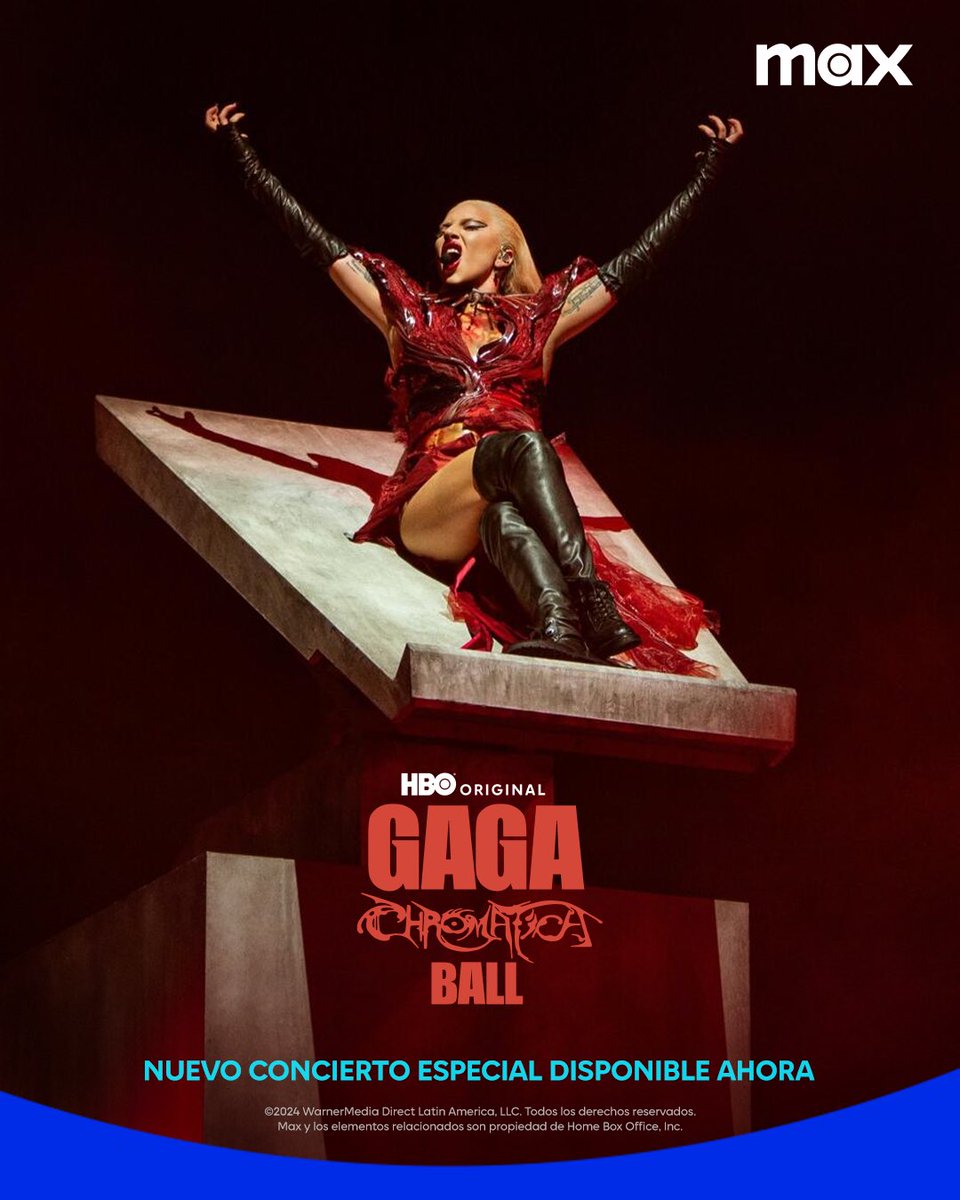 'Gaga Chromatica Ball', el nuevo concierto especial de Lady Gaga ya está disponible en #Max.