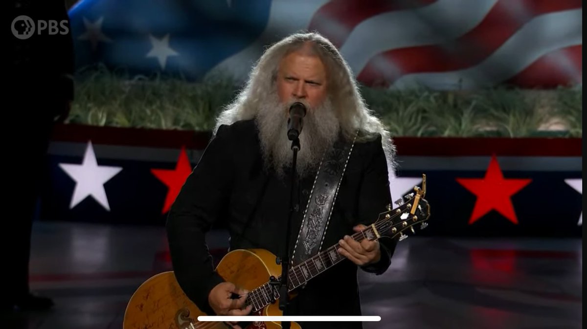 .@jamey_johnson is great. I’ve always thought so. Let’s go. #MemDayPBS