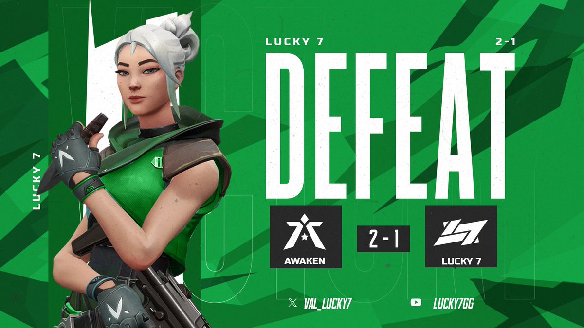 Had a rough start to @TitansOfTier3, congratulations <a href="/AwakenRGN/">AWAKEN</a>, this tournament is just getting started and we aren't done yet! 

We'll see you soon, not too shabby for playing with two sub players!

#WeWillGetThemNexTime #Luck7